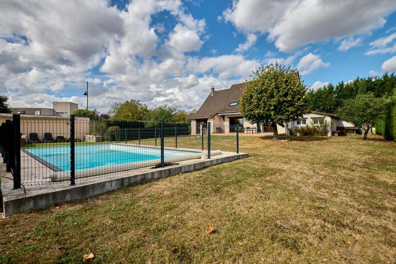 Superbe Villa Avec Piscine Magny-Cours Buitenkant foto